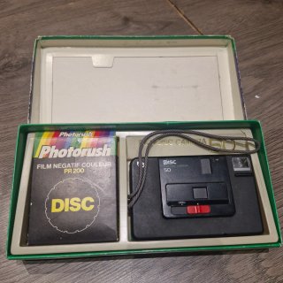 FUJI DISC 50 Cámara antigua rara