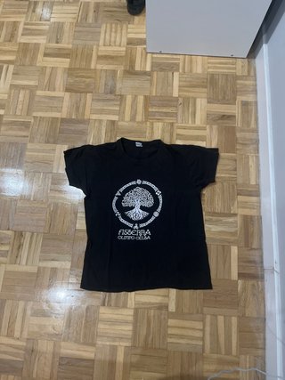 Camiseta Negra Diseño Celta Árbol Vida talla S