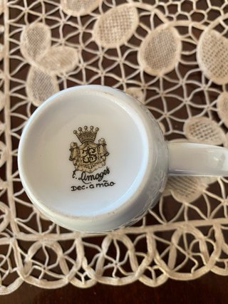 Duas Canecas Limoges Florais