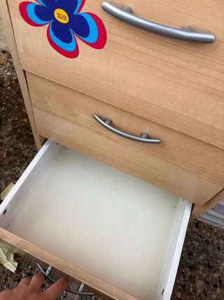 2 Cajonera de madera/ mesitas de noche