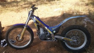 Sherco 290 Trial con guardabarros extra