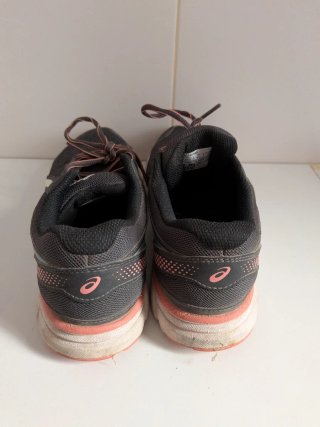 Scarpe Asics donna nere e rosa