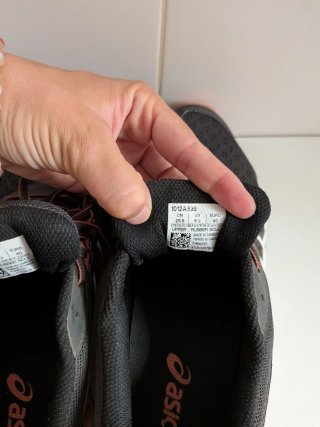 Scarpe Asics donna nere e rosa