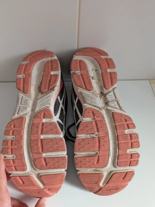 Scarpe Asics donna nere e rosa