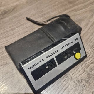 MINOLTA Autopak 460TX y autopak 70 Camaras antigu