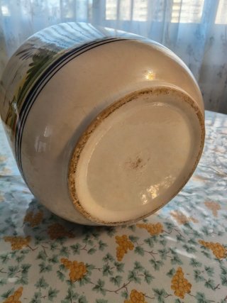 Cubremacetas Cerámica 27cm diámetro x 22,5cm alto