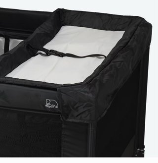 Parque infantil Deryan 100x100 cm Negro- Nuevo