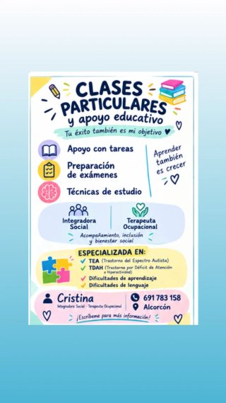 Clases particulares Alcorcón