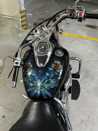 Suzuki Intruder VL 800 Volusia Negra