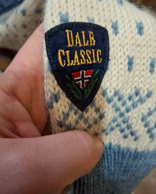 Dale of Norway Cardigan Donna Blu/Bianco