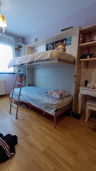 Cama litera abatible horizontal