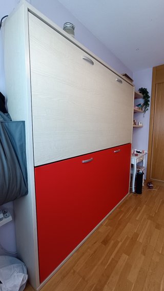 Cama litera abatible horizontal