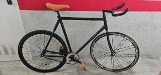 Bicicleta Fixie Negra