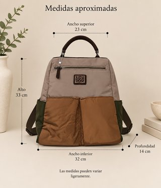 Mochila Antirrobo Impermeable Multibolsillos