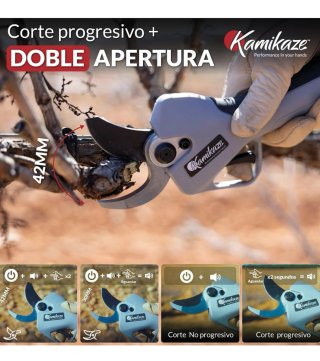 Tijeras Eléctricas Poda Kamikace KV390