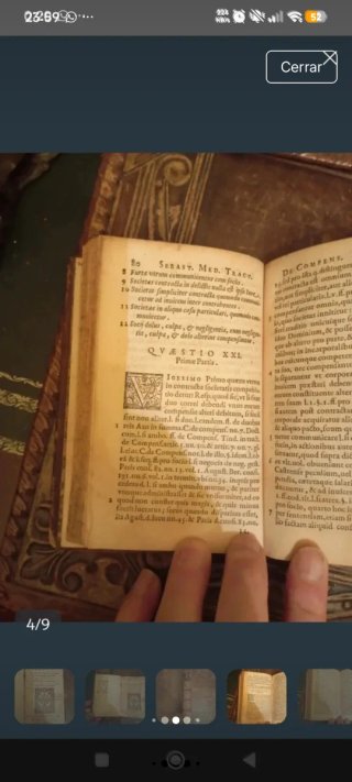 Libro florentino antiguo SXVI primera edición