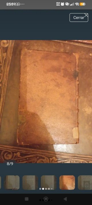 Libro florentino antiguo SXVI primera edición
