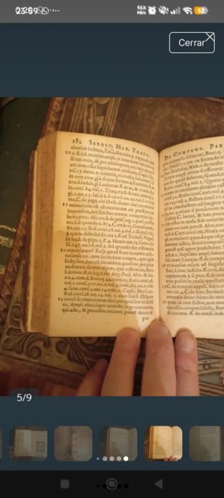 Libro florentino antiguo SXVI primera edición