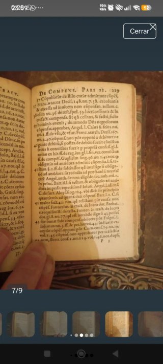 Libro florentino antiguo SXVI primera edición