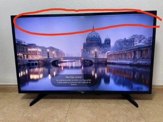 TV LG 43 Negra