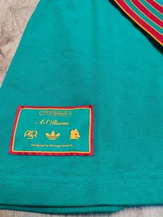 Polo Adidas Verde Manga Larga