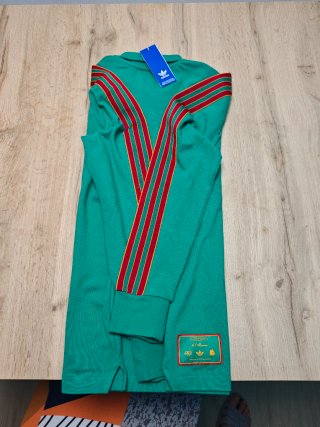 Polo Adidas Verde Manga Larga