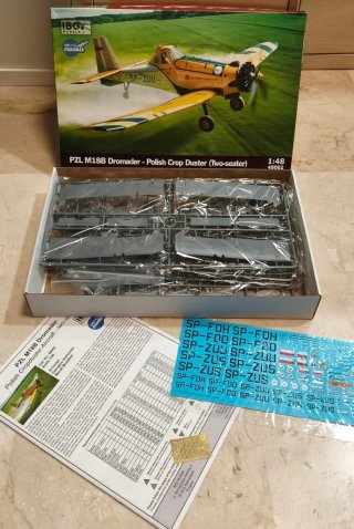 Maqueta 1:48 PZL M18B Dromader Biplaza - IBG