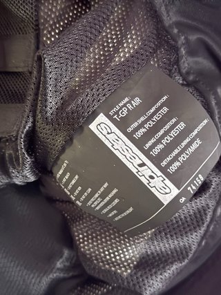 Chaqueta Alpinestars Negra y Blanca