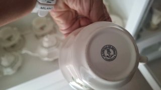 Juego de café La Cartuja de Sevilla