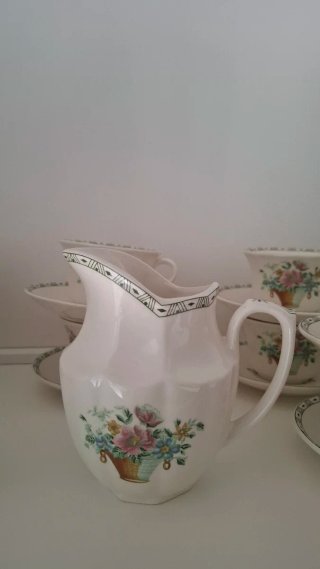 Juego de café La Cartuja de Sevilla