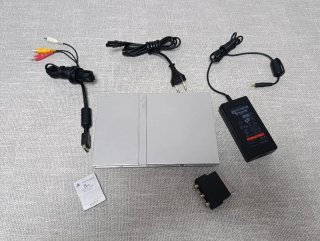 Consola Sony Play Station 2 Ps2 Silver Plata