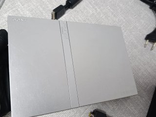 Consola Sony Play Station 2 Ps2 Silver Plata