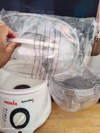 Vaporera Eléctrica Monix SaluteMax 800W