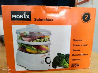 Vaporera Eléctrica Monix SaluteMax 800W