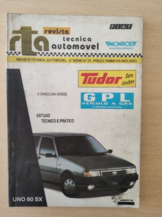 Manual RTA Fiat Uno Taller 1993