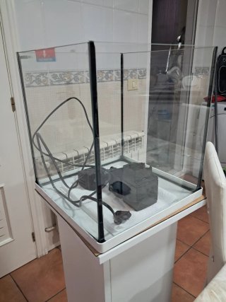 Acuario 30L con mueble