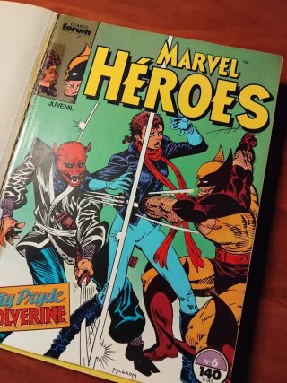 COMIC RETAPADOS SPIDERMAN-THOR y MARVEL HEROES