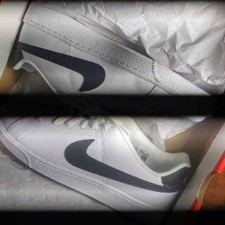 Nike Court Royale T45 Blancas y Negras