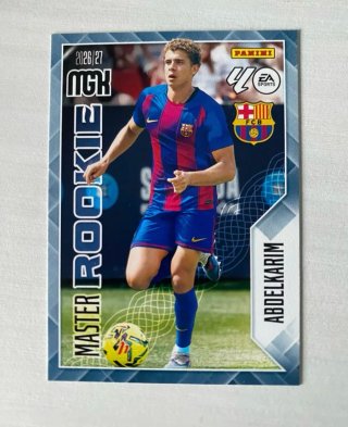 Cromo FC Barcelona Abdelkarim Máster Rookie 2026/2
