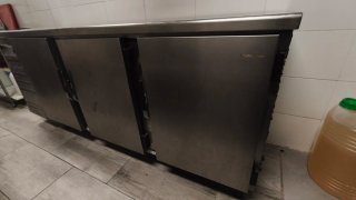 Mesa Fría 2m 3 Puertas Acero Inoxidable
