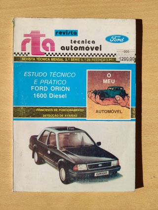 Ford Orion Manual Taller RTA