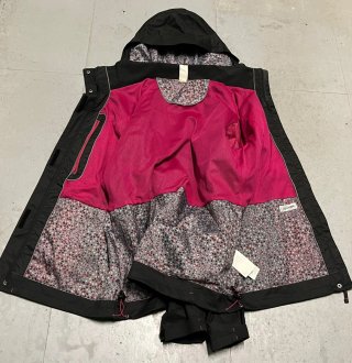 Chaqueta Quechua entretiempo negra