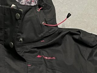Chaqueta Quechua entretiempo negra