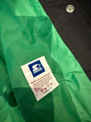 Chaqueta Bomber Starter Celtics