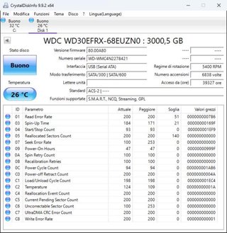 WD Red 3TB NAS Hard Drive WD30EFRX