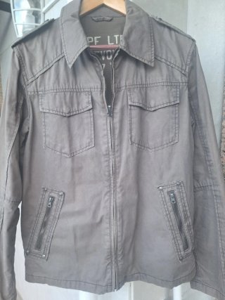 Cazadora Unisex Verde Militar