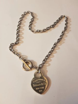 Tiffany & Co. Collana Cuore Argento
