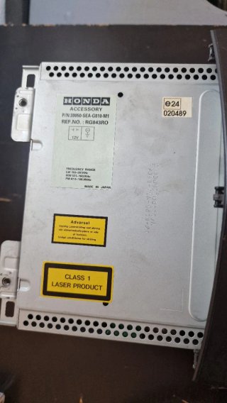 Rádio GPS Honda Accord 7 CL