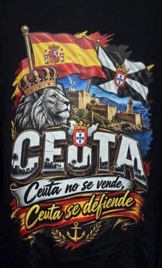 Camiseta Ceuta y España