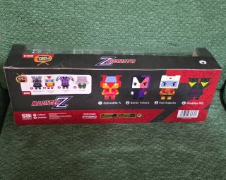 Set 4 Figuras Pixel 004 Mazinger Z